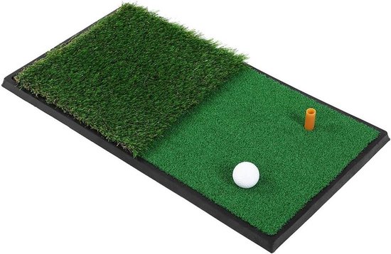 Golf Oefenmat met Swing Pad - Rubber Ondergrond voor Winter Golf - Professionele Mat voor Tuin, Achtertuin, Binnen en Buitenactiviteiten