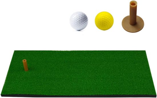 Golf Oefenmat - Puttingmat - Golf Training - Realistisch Gras - 30x60cm - Groen