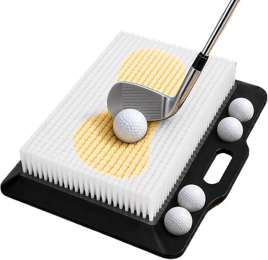 Golf Oefenmat - Swing Trainer - Bunker Oefenen - Realistische Zandervaring - 40 cm - Groen