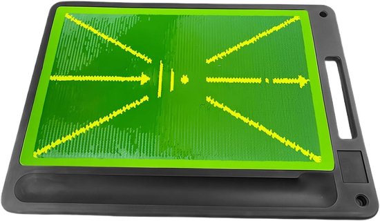 Golf Oefenmat - Swing Trainer - Golfslag Verbeteren - Valdetectie Feedback - 44x31x1 cm - Groen