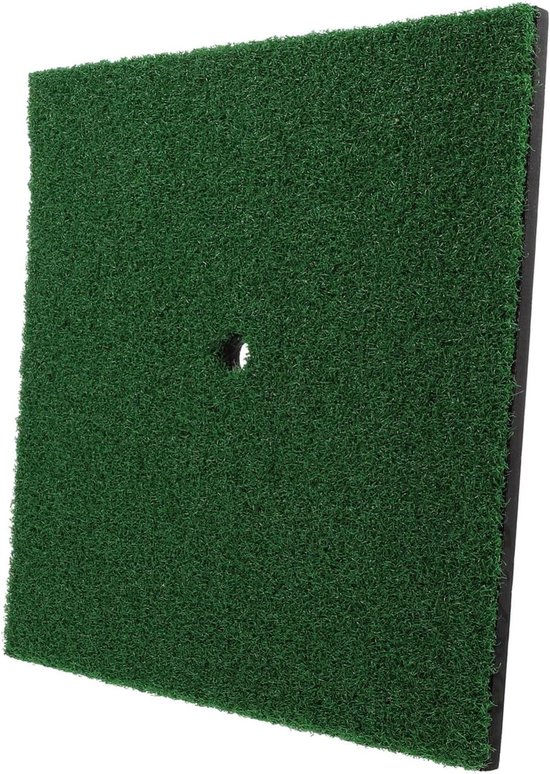 Golf Oefenmat - Swingmat Kunstgras - Golf Oefenen - Draagbaar Indoor Gebruik - 30x30x2 cm - Groen