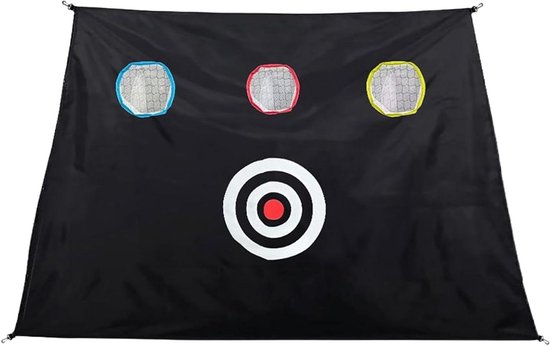 Golf Oefennet - Chipping Tool - Slagtraining Verbeteren - Duurzaam Weefsel - 150x210cm - Niet gespecificeerd