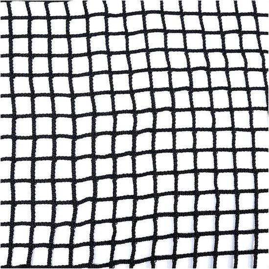 Golf Oefennet - Sport Net - Slagen Oefenen - Knooploze Constructie - 3x3 Meter - Zwart