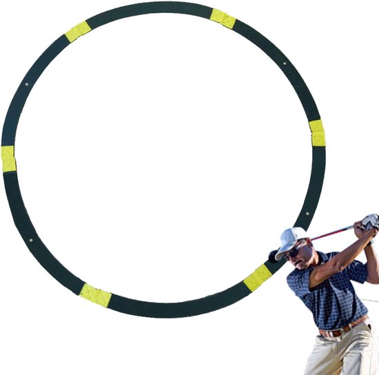 Golf Oefenringen - Chip Doelen - Nauwkeurigheid Verbeteren - Opvouwbaar Ontwerp - 91cm Diameter - Fel
