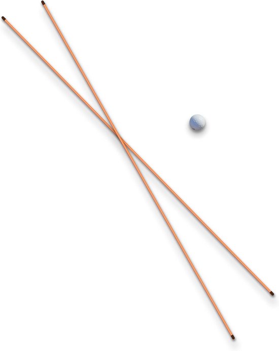 Golf Oefenstokken Set van 2 - Richtstokken voor Swingtraining en Uitlijning