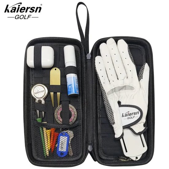 Golf Organizer Case – Complete Opbergtas voor Golf Accessoires, Handschoenen Houder & Tee Organizer – Golf Caddy Organizer voor Golfers van Merkloos