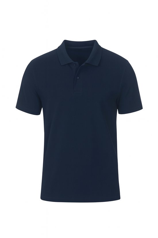 Golf Polo Navy Blue - Maat XL- The Online Golfclub van Merkloos