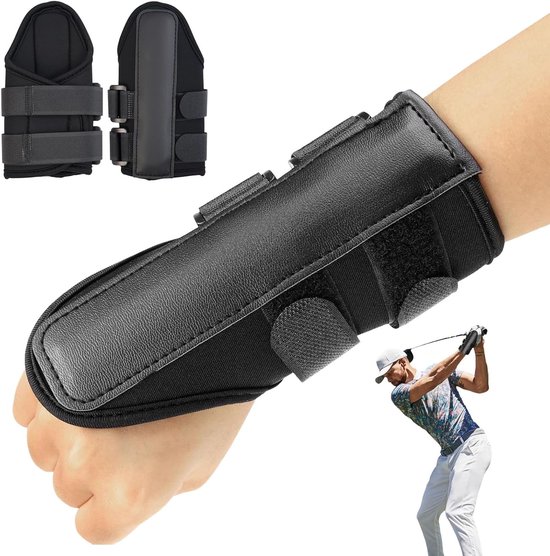 Golf Polssteun Set van 2, Neopreen Polsfixatie voor Training, Ondersteuning voor Golfer Hand en Swing Stabiliteit
