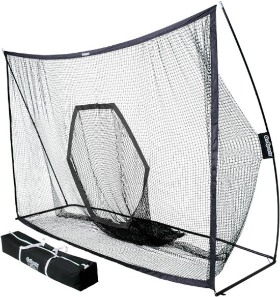 Golf Practice Hitting Net – Keuze Tussen 10'x7' Of 7'x7' – Persoonlijk Rijbereik Voor Binnen Of Buiten Gebruik – Ontworpen Door Golfliefhebbers Voor Golfliefhebbers