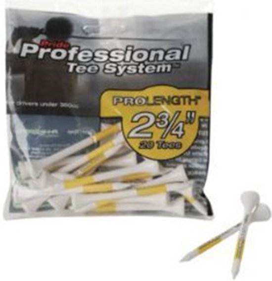 Golf pride - Professional Tee Systeem - Houten golftee - 2 3/4 inch - 69 mm