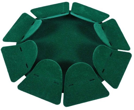 Golf-putt-korf - Puttertraining voor golf - Verbeter je precisie - Groen - Indoor golf oefening - Geschikt voor thuis en op kantoor - 18 cm
