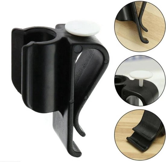 Golf Putter Clip + Golbal marker - Zwart - Putter houder - Putten & Putterslijn - Ball marker - Greenmarker - Bal markeren - Marker - Golfaccesoires - Golftrainingsmaterialen - Golf van ARSENALGOLF.