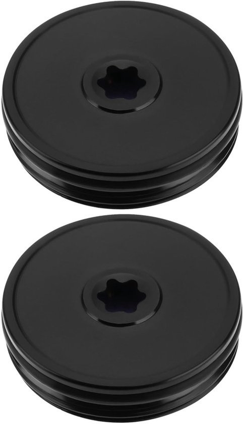 Golf Putter Gewicht 2x 15g - Compatibel met Odyssey Ai-ONE - Jailbird Mini - Eenvoudig te installeren - Hoogwaardige metalen constructie - Zwart - Puttergewicht