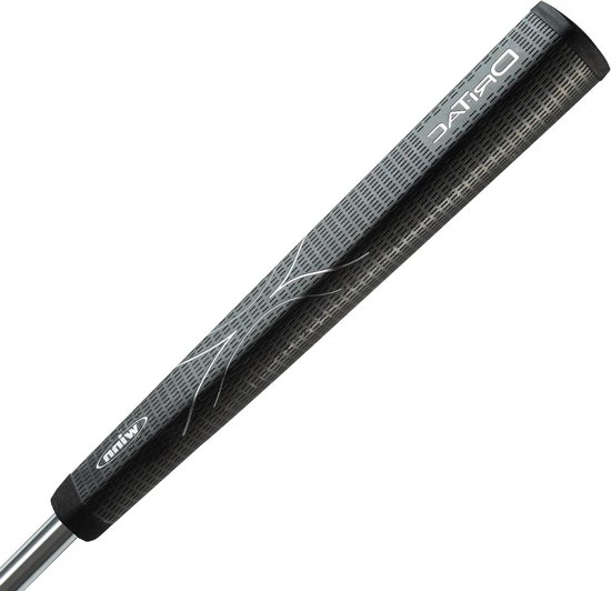 Golf Putter Grip - Jumbo Handvat - Verbeteren Putt - Getextureerd Rubber - Standaard Maat - Donkergrijs van GOLF
