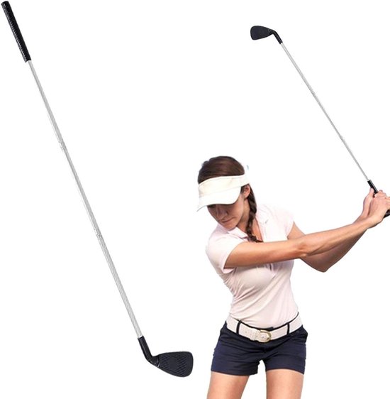 Golf Putter - Oefen Golfclub - Indoor Golf Oefenen - Compact Ontwerp - 73 cm - Zilver van GOLF