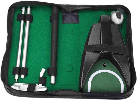 Golf Putter Set - Golf Trainingsset - Golf Oefenen - Automatische Bal Retour - 35 x 18 x 8 cm