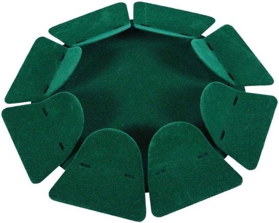 Golf putter training hulpmiddel - binnen - groen - golfaccessoire - gat - geschikt voor alle putters - compact model met geluidsindicatie - golfgat voor putter training.