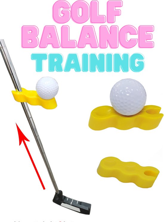 Golf Putting Balance Training - Golftrainingsmaterialen - Golfaccesoires - Putten - Trainer voor te putten - Oefenen putten - Indoor trainen - Golf training van Transjoy