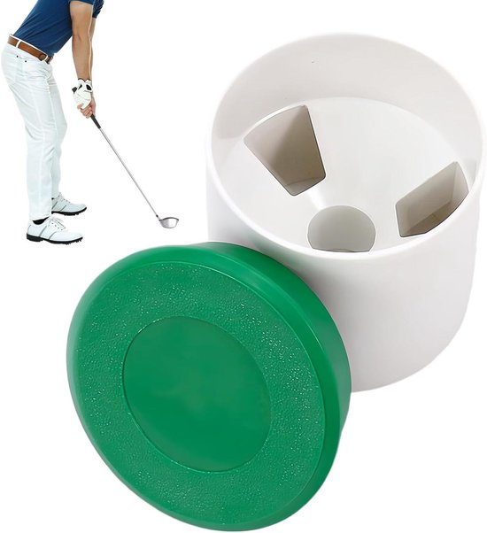 Golf Putting Cup - Oefenbeker Golf - Golfvaardigheden Verbeteren - Bescherming Tegen Vuil - 10.8 x 10 x 10 cm van GOLF
