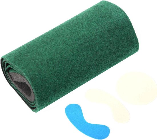 Golf Putting Green Mat - Golf Oefenmat - Golf Training - Echte Fairway Gevoel - 180x33 cm - Groen
