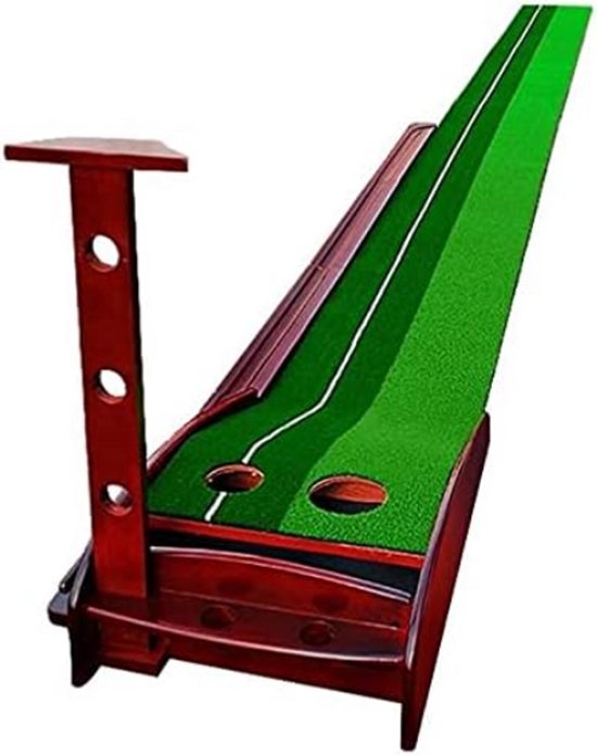 Golf Putting Mat - Golf Mat - Golfmat Putten - Golf Training - Golf Hole - Golf Put - 300 Cm - Met Terugkeersysteem van SporteXperts