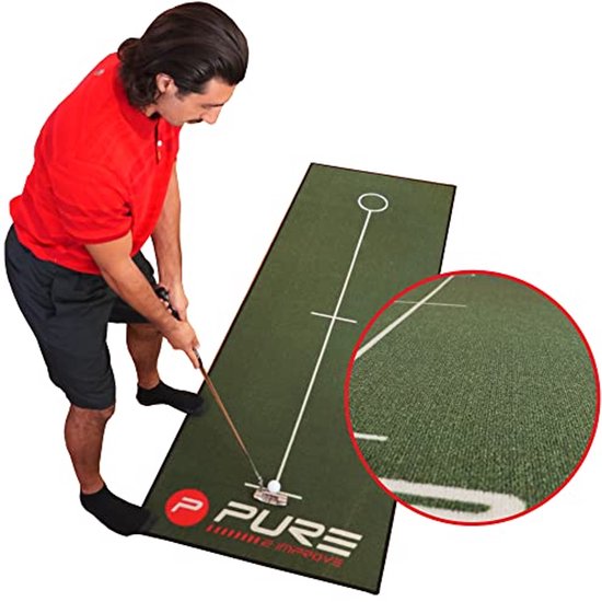 Golf Putting Mat voor binnen en buiten - Verbeter uw putt techniek van GOLF