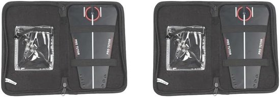 Golf Putting Trainer - Hulp voor oefenen - Putting verbeteren - Gladde groef ontwerp - 5x9 cm - Groen