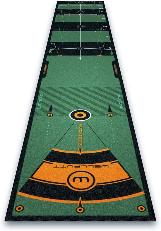Golf Puttingmat 3m - Train het hele jaar door op uw putting van Merkloos