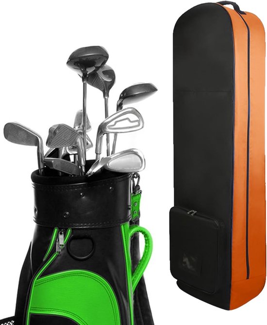 Golf reis tas - Sporttas wielen - Vliegreizen beschermen - Opvouwbaar lichtgewicht - 36 x 22 x 133 cm