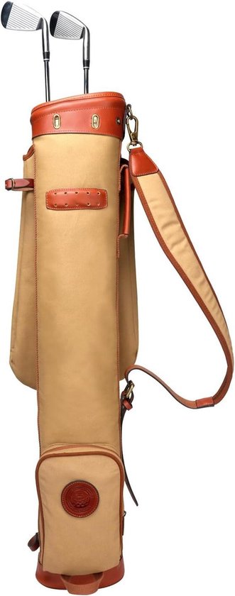 Golf Reistas - Canvas Tas - Sport Organisatie - Waterdicht Canvas Leer - 88 cm - Groen