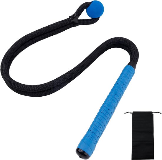 Golf Rope Swing Trainer, Rope Golf Trainingshulpmiddel met Opbergtas Multifunctionele Golf Training Rope Golf Geschenken Golf Rope Trainer voor Krachtbeheersing Fysieke Training van Merkloos