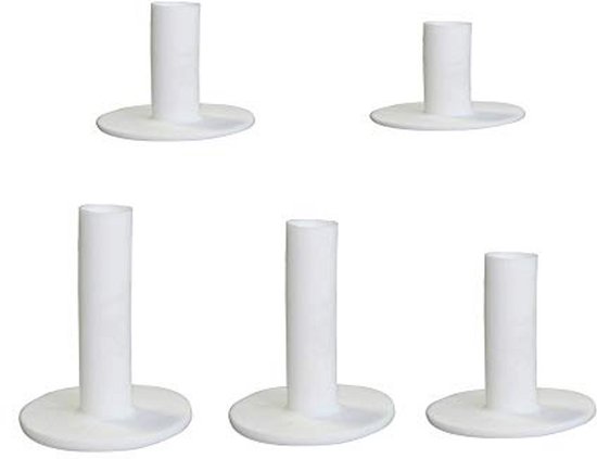 Golf Rubber Tees in 5 Maten voor Training van Merkloos