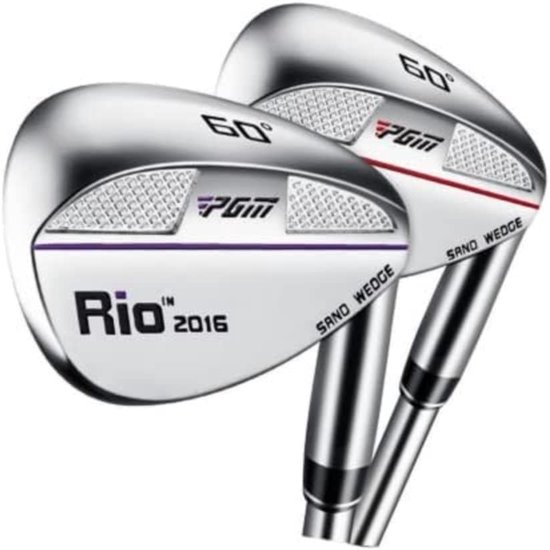 Golf Sand Wedge - Golfclub Heren Dames - Outdoor Sport - Roestvrijstalen Kop - 56 Graden - Paars