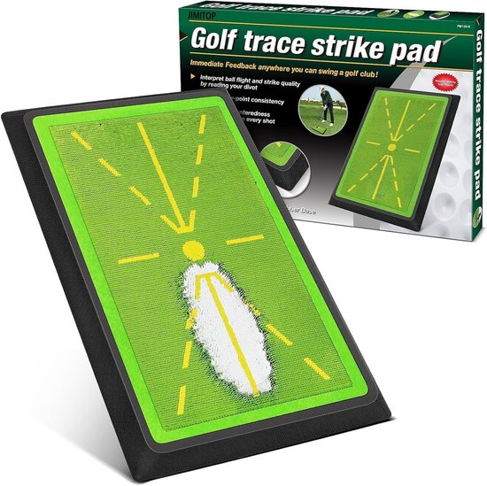 Golf Schommelmat - Divot Board - Golf Training - Directe Feedback - 30 x 40 cm - Groen