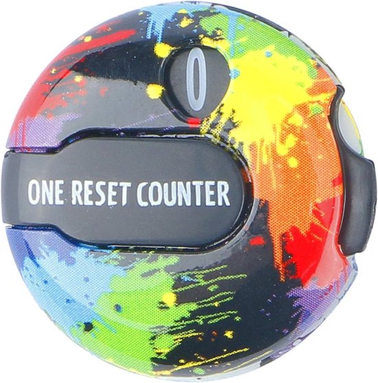 Golf Slagenteller - Score Teller - Golf Score Bijhouden - Eenvoudige Reset Knop - 3 cm - Helder
