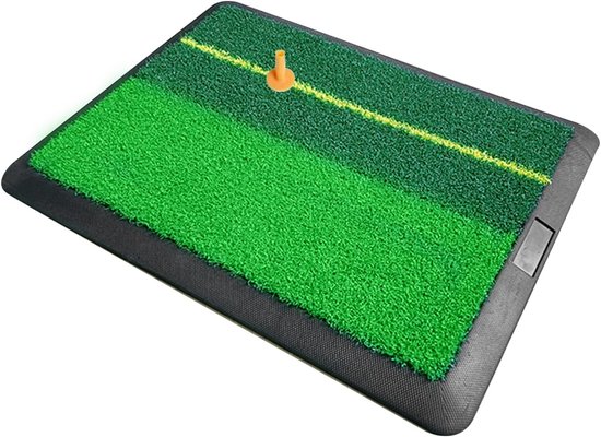 Golf Slagmat - Putting Mat - Golf Training - Antislip Rubberen Basis - 30 x 41 cm - Groen