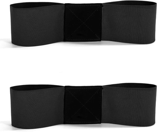 Golf Swing Arm Band - Swing Corrigerende Armbanden - Golf Swing Verbeteren - Elastisch Touw Materiaal - 35x7 cm - Zwart