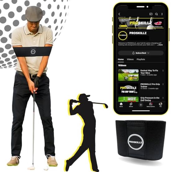 Golf Swing Arm Connection Band - Verbeter je swingmechanica en prestaties!