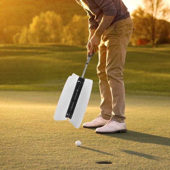 Golf Swing Fan Trainer - Windkracht Trainingsgereedschap Gehumaniseerde antisliphandgreep (wit) van Sharplace