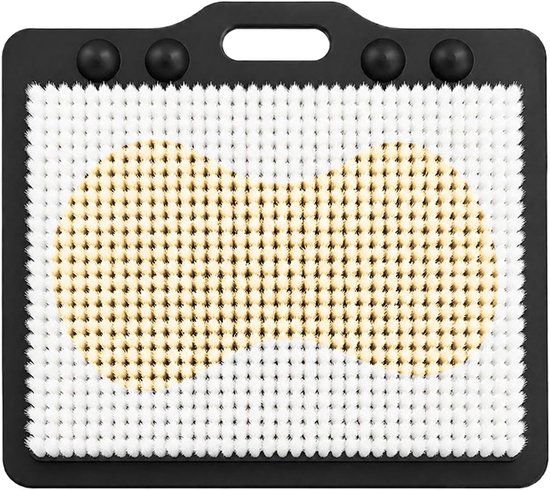 Golf Swing Mat - Oefenhulpmiddel Golf - Chip Shots Oefenen - Hoge-dichtheid Zand Simulatie - 40x35 cm - Groen