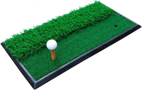 Golf Swing Mat - Oefenmat Golf - Binnen Trainen - Anti-slip Onderkant - 30x60cm - Groen van GOLF
