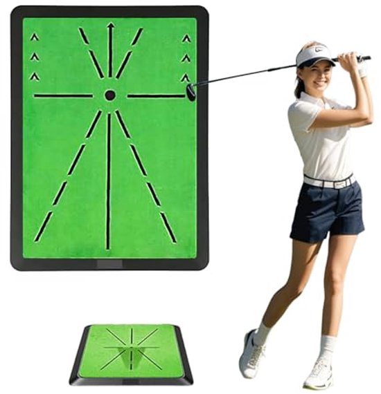 Golf Swing Mat voor Indoor en Outdoor Training - Antislip en Draagbaar