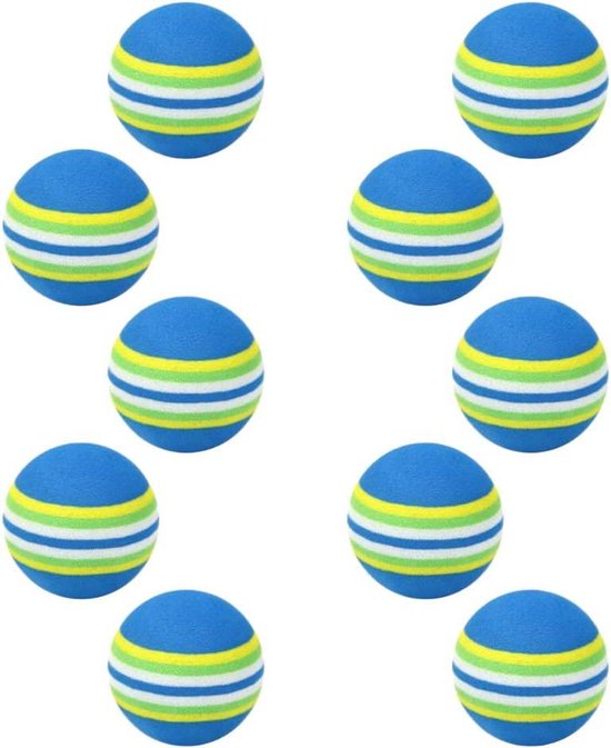 Golf Swing Oefenballen - Foam Ballen Spons - Golf Oefenen - Geen Schade - 42mm - Kleurrijk