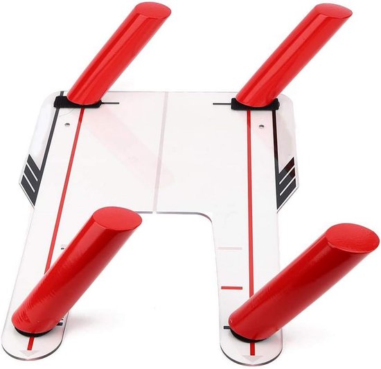 Golf Swing Oefenhulpmiddel met 4 Snelheden - Golf Set-up & Lijn Leren