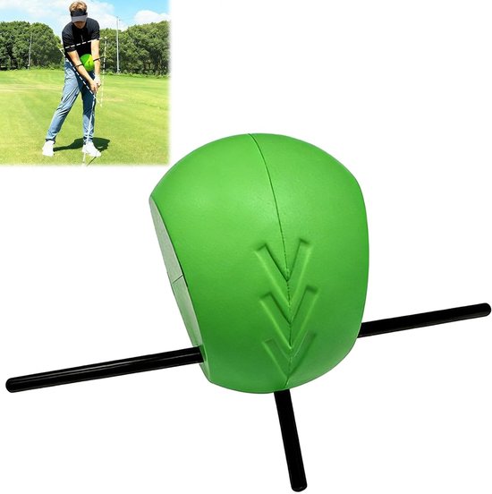 Golf Swing Trainer Ball voor Beginners - Effectieve Oefenhulpmiddelen voor Golftechniek, Verbeter je Swing en Precisie met deze Trainingsbal