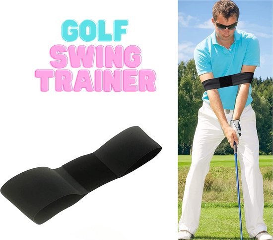 Golf swing trainer - Elastische band - Armen correctie - Houding - Golftrainingsmateriaal - Golfaccesoires van Uoenodadi