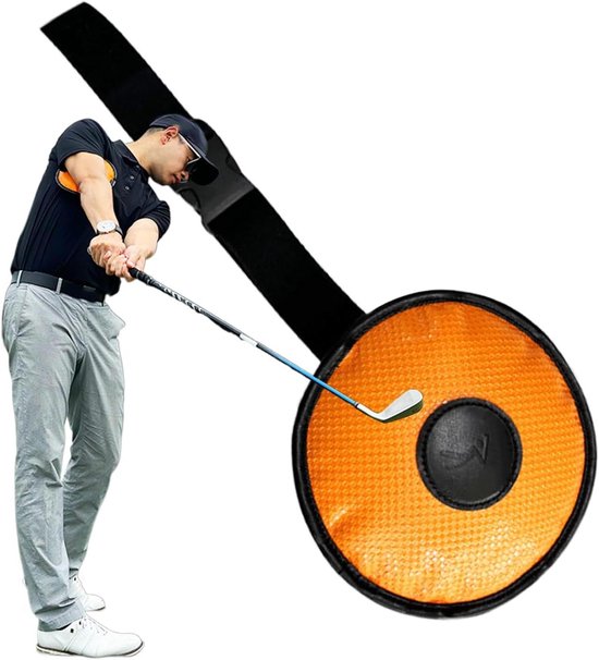 Golf Swing Trainer - Gebaar Trainer - Golfvaardigheden Verbeteren - Verbeterde Schommelstabiliteit - 113 cm - Oranje