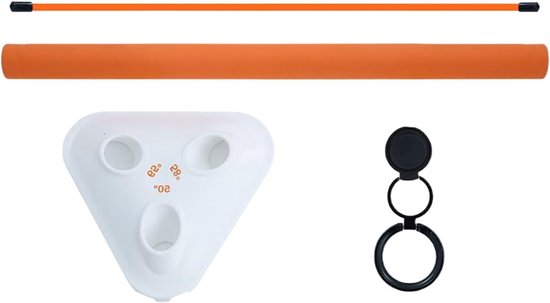 Golf Swing Trainer - Golf Alignment Sticks - Golfvaardigheden Verbeteren - Instelbaar Uitlijningsmechanisme - 45 cm - Niet gespecificeerd van GOLF