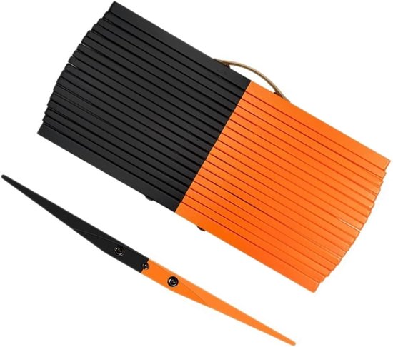 Golf Swing Trainer - Golf Oefen Tool - Swing Verbetering - Houtvezel Elasticiteit - 66 x 30 cm - Meerkleurig