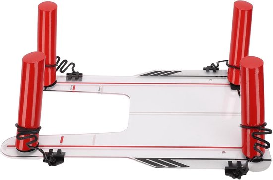 Golf Swing Trainer - Golf Oefenmateriaal - Golfslag Verbeteren - Met Richtingsstaven - 45.8x30.6cm - Transparant